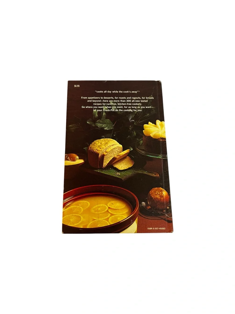 Vintage 1975 Rival Crock Pot Cooking Cook Book Recipe Book Hardcover